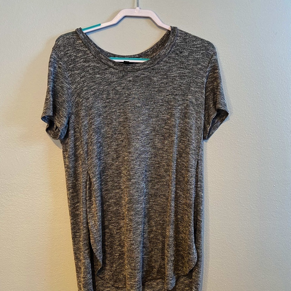 Long side cut shirt